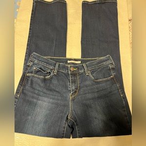 Womens Levi’s 505 Straight Leg Jeans